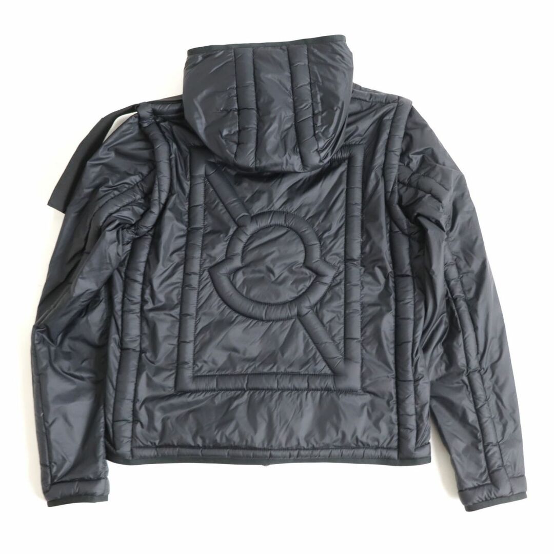 MONCLER(モンクレール)の極美品◆19SS モンクレール ジーニアス 5 クレイググリーン APEX GIUBBOTTO ロゴワッペン フード WZIP ダウンジャケット 黒 1  伊製 正規品 メンズのジャケット/アウター(ダウンジャケット)の商品写真