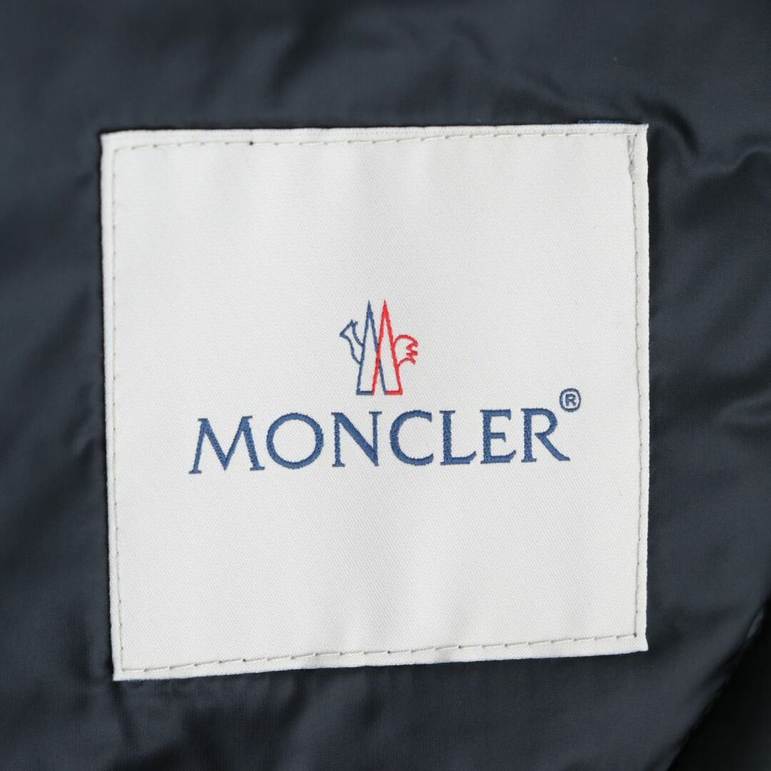 MONCLER(モンクレール)の極美品◆19SS モンクレール ジーニアス 5 クレイググリーン APEX GIUBBOTTO ロゴワッペン フード WZIP ダウンジャケット 黒 1  伊製 正規品 メンズのジャケット/アウター(ダウンジャケット)の商品写真