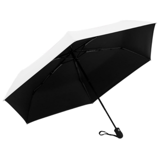 日傘 日焼け止め 雨 風 遮光 傘 ホワイト レディース メンズ 軽量 紫外線(傘)