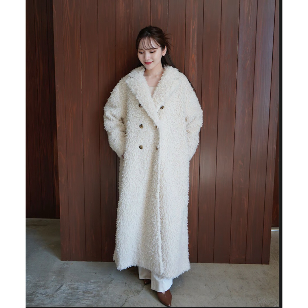 acka poodle boa long coat ジャケット/アウター acka poodle boa long coat ジャケット/アウター