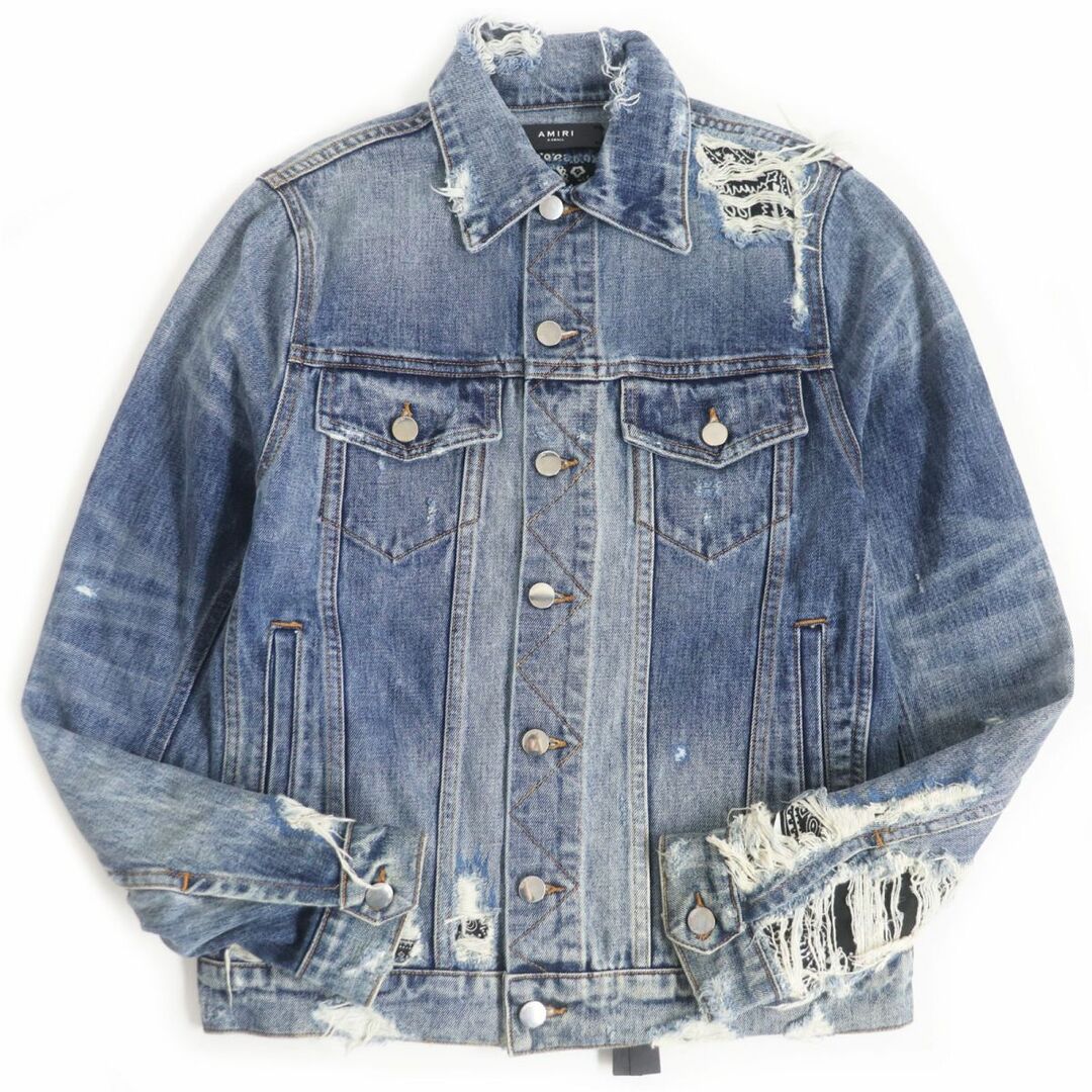 AMIRI - 美品□AMIRI/アミリ MOTRK-BND クラッシュ加工 バンダナ AMIRI - 美品□AMIRI/アミリ MOTRK-BND クラッシュ加工 バンダナ
