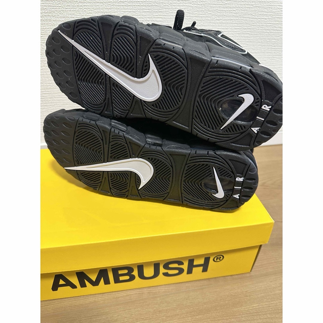 AMBUSH(アンブッシュ)のambush nike air more uptempo 28cm 黒 メンズの靴/シューズ(スニーカー)の商品写真