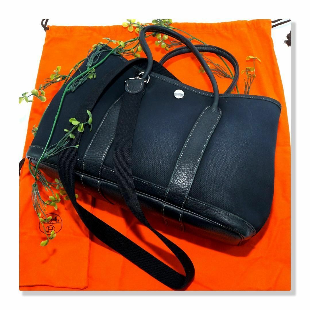 Hermes(エルメス)の【袋・ストラップ付】Hermès エルメス　ガーデンパーティ TPM　トート レディースのバッグ(トートバッグ)の商品写真