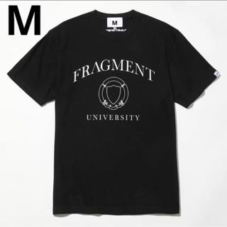 フラグメント(FRAGMENT)の新品 FRAGMENT UNIVERSITY FRGMT Tee A Black(Tシャツ/カットソー(半袖/袖なし))