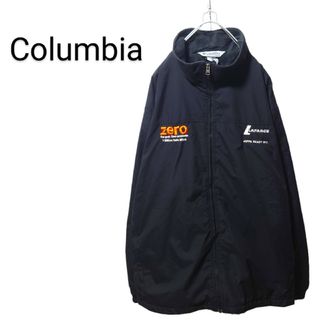 Columbia - 【Columbia】企業ロゴ刺繍 裏地フリースナイロンジャケット S-378