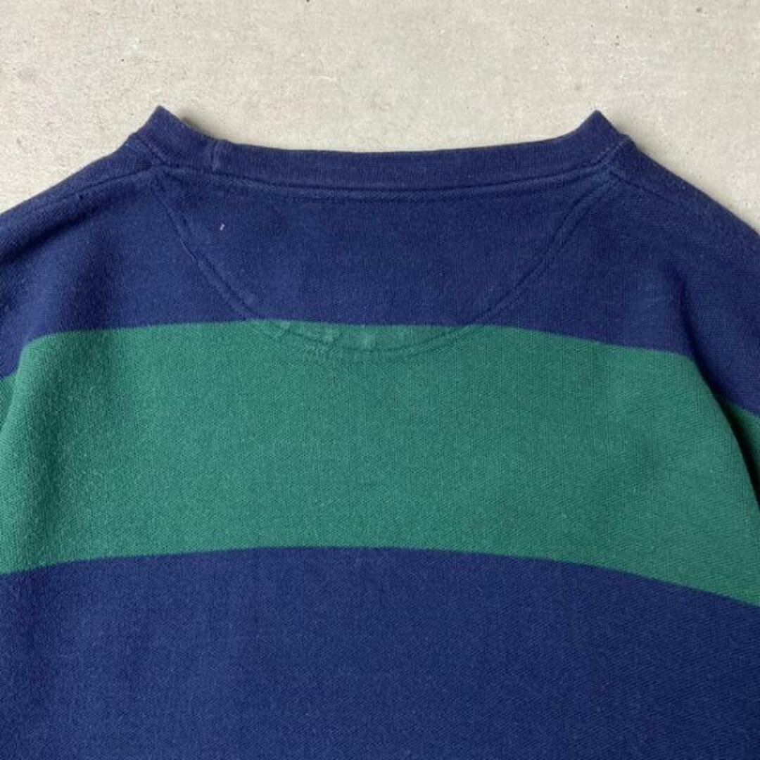 Ralph Lauren(ラルフローレン)の90年代 CHAPS Ralph Lauren チャップス ラルフローレン ボーダー ロングTシャツ メンズXL相当 メンズのトップス(Tシャツ/カットソー(七分/長袖))の商品写真