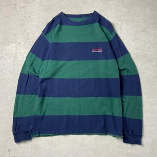 ラルフローレン(Ralph Lauren)の90年代 CHAPS Ralph Lauren チャップス ラルフローレン ボーダー ロングTシャツ メンズXL相当(Tシャツ/カットソー(七分/長袖))