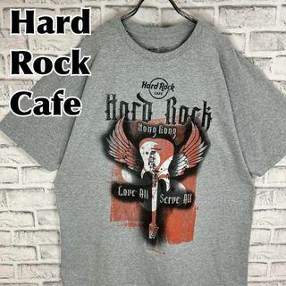 Hard Rock CAFE - Hard Rock Cafe ハードロックカフェ 香港 Tシャツ 半袖 輸入品