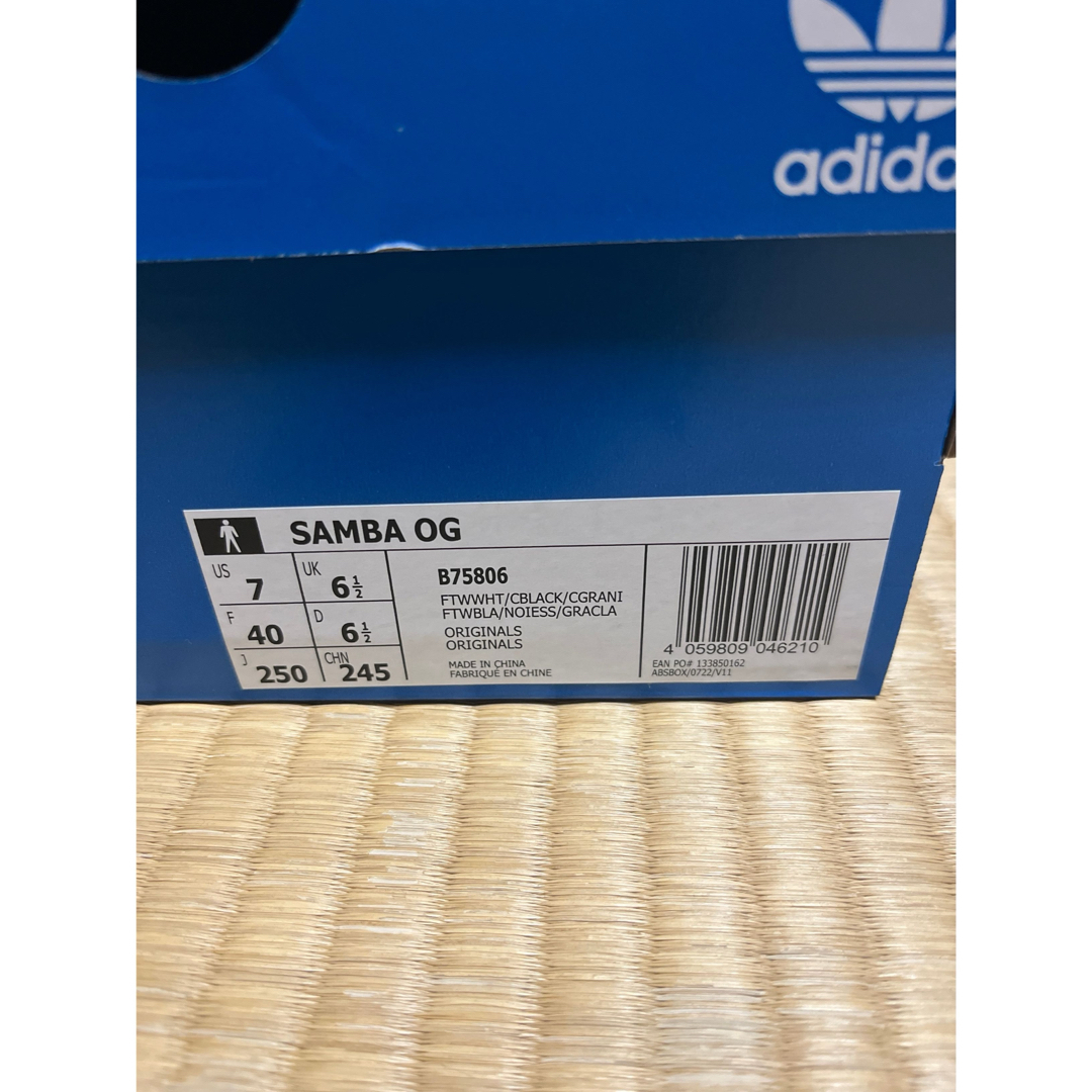 adidas(アディダス)の新品　アディダス　SAMBA OG  samba サンバ　スニーカー　25cm レディースの靴/シューズ(スニーカー)の商品写真