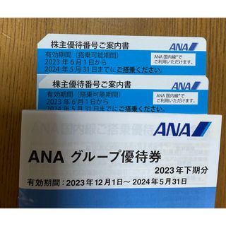 エーエヌエー(ゼンニッポンクウユ)(ANA(全日本空輸))のANA（全日空）　株主優待　2枚(その他)