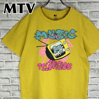 エムティーヴィー(MTV)のMTV エムティービー ミュージックテレビ ビッグロゴ Tシャツ 半袖 輸入品(Tシャツ/カットソー(半袖/袖なし))