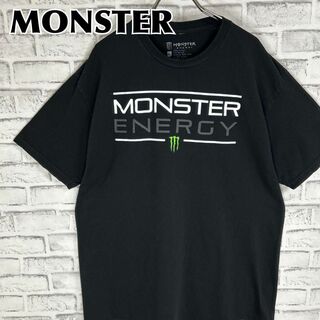モンスターエナジー(Monster Energy)のMONSTAR モンスターエナジー ロゴ 両面デザイン Tシャツ 半袖 輸入品(Tシャツ/カットソー(半袖/袖なし))