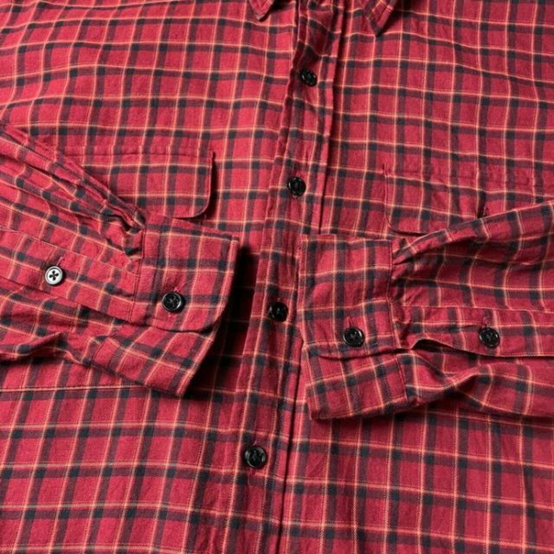 Ralph Lauren(ラルフローレン)の90年代 Polo by Ralph Lauren オールドラルフローレン WHITFIELD コットン×ウール チェックシャツ メンズXL相当 メンズのトップス(シャツ)の商品写真