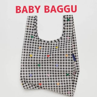 バグゥ(BAGGU)の【Gingham Hearts】Baggu エコバッグベビーギンガムハート(エコバッグ)