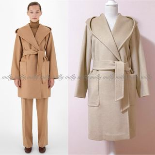 マックスマーラ(Max Mara)のご成約済みです【Max Mara】RIALTOリアルトキャメルフーテッドコート(ロングコート)