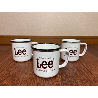 リー(Lee)の激レア Leeリー 非売品 ヴィンテージ ホーロー マグカップ 3個セット 新品(その他)