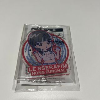 ルセラフィム(LE SSERAFIM)の新品未開封★LE SSERAFIM ウンチェキーホルダー(アイドルグッズ)