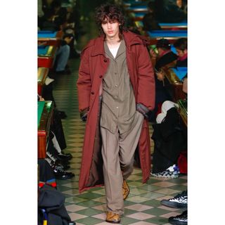 JOHN LAWRENCE SULLIVAN - MAGLIANO 20AW SLEEPING BAG FREAK COAT