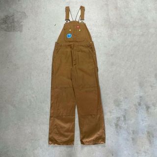 ディッキーズ(Dickies)のDickies ディッキーズ ダック地 企業ロゴワッペン オーバーオール メンズW36(その他)