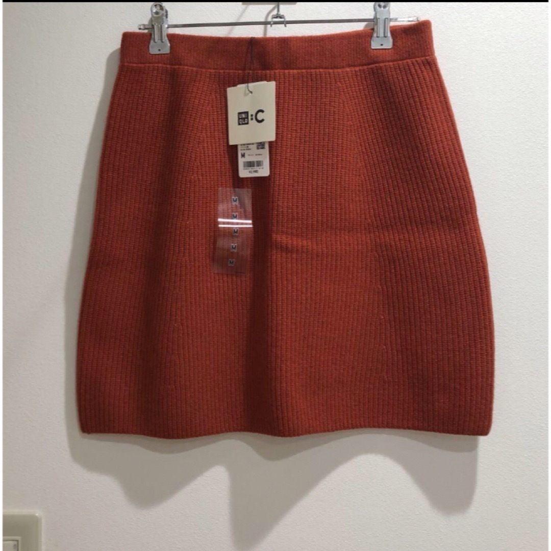 UNIQLO(ユニクロ)のユニクロ　ユニクロシー　プレミアムラムミニスカート　ミニスカート　ラム　コラボ レディースのスカート(ミニスカート)の商品写真