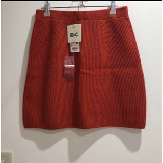 ユニクロ(UNIQLO)のユニクロ　ユニクロシー　プレミアムラムミニスカート　ミニスカート　ラム　コラボ(ミニスカート)