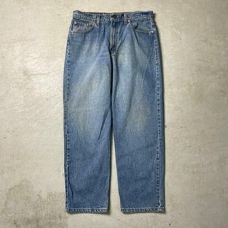 リーバイス(Levi's)のUSA製 90年代 Levi's リーバイス 555 RELAXED FIT STRAIGHT LEG ワイド ストレート デニムパンツ メンズW36(デニム/ジーンズ)