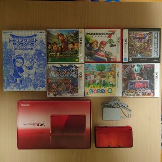 ニンテンドー3DS(ニンテンドー3DS)のNintendo 3DS 本体 フレアレッド(携帯用ゲーム機本体)