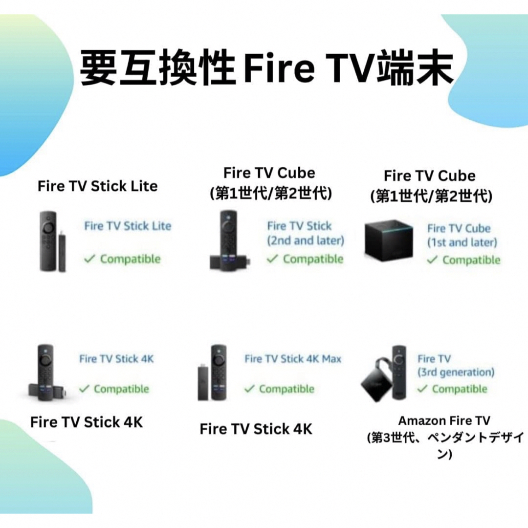 Amazon リモコン　Fire TV Stick リモコンのみ（第3世代） スマホ/家電/カメラのテレビ/映像機器(その他)の商品写真