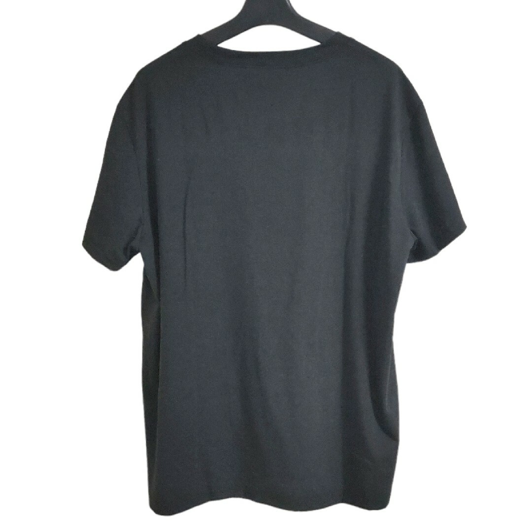 大きいサイズ レディース メンズ 半袖 Tシャツ クロス 黒 XL 3L ヒョウ レディースのトップス(Tシャツ(半袖/袖なし))の商品写真