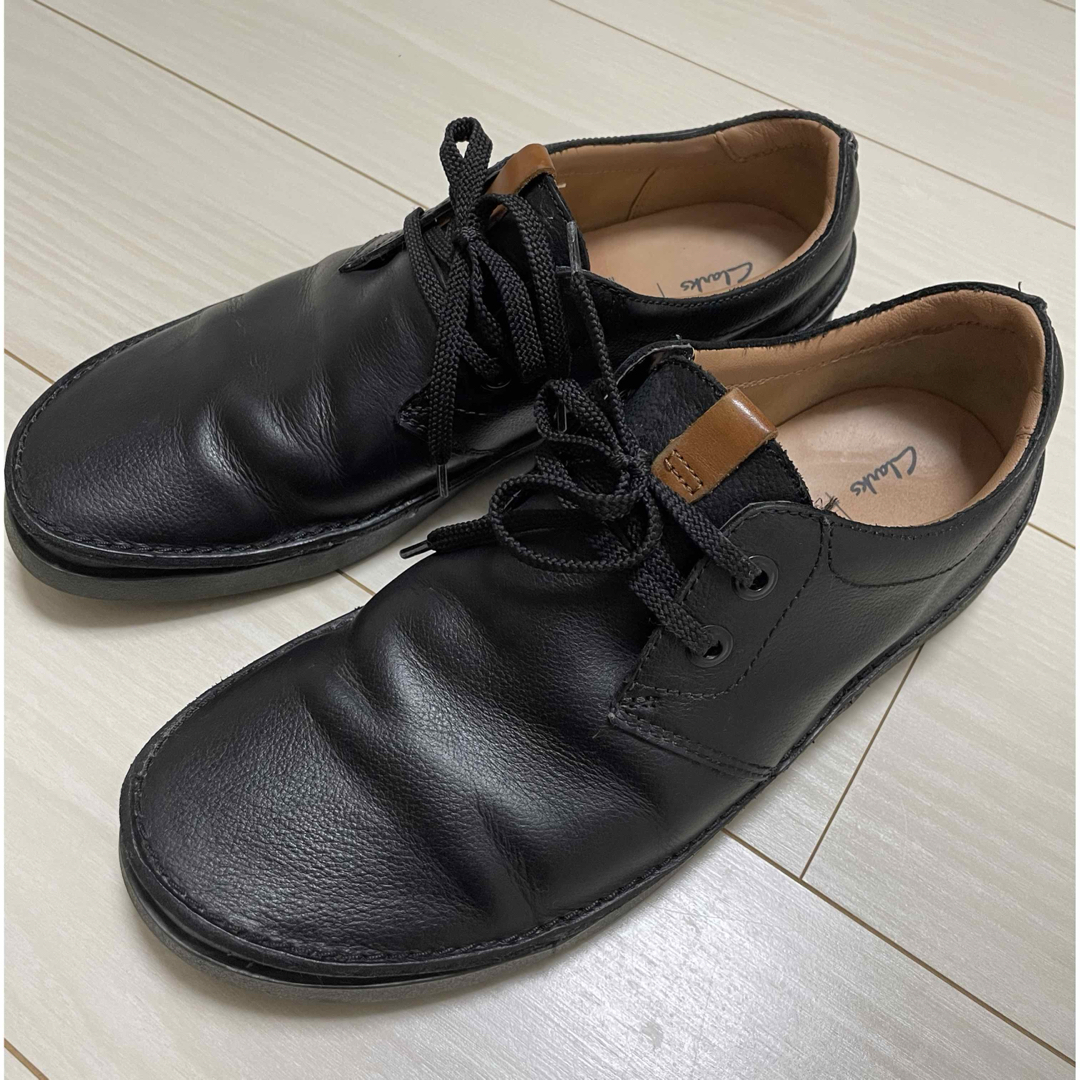 Clarks(クラークス)のClarks（クラークス）メンズ 25.5 ブラック 11826 メンズの靴/シューズ(スニーカー)の商品写真