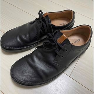 クラークス(Clarks)のClarks（クラークス）メンズ 25.5 ブラック 11826(スニーカー)