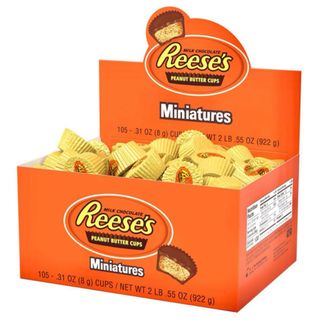 ハーシー(ハーシー)のReese’s リセスピーナッツバターカップスミニチュア105個入り(菓子/デザート)