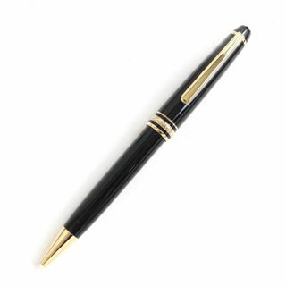 モンブラン(MONTBLANC)の極美品◆MONTBLANC モンブラン マイスターシュテュック PIX ホワイトスター ツイスト式 ボールペン 黒×金 独製 筆記確認 箱・ケース付き(ペン/マーカー)