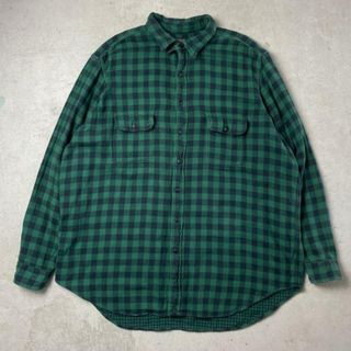 ラルフローレン(Ralph Lauren)の00年代 POLO RALPH LAUREN ポロラルフローレン チンスト付き 長袖 ネルシャツ メンズ2XLT(シャツ)