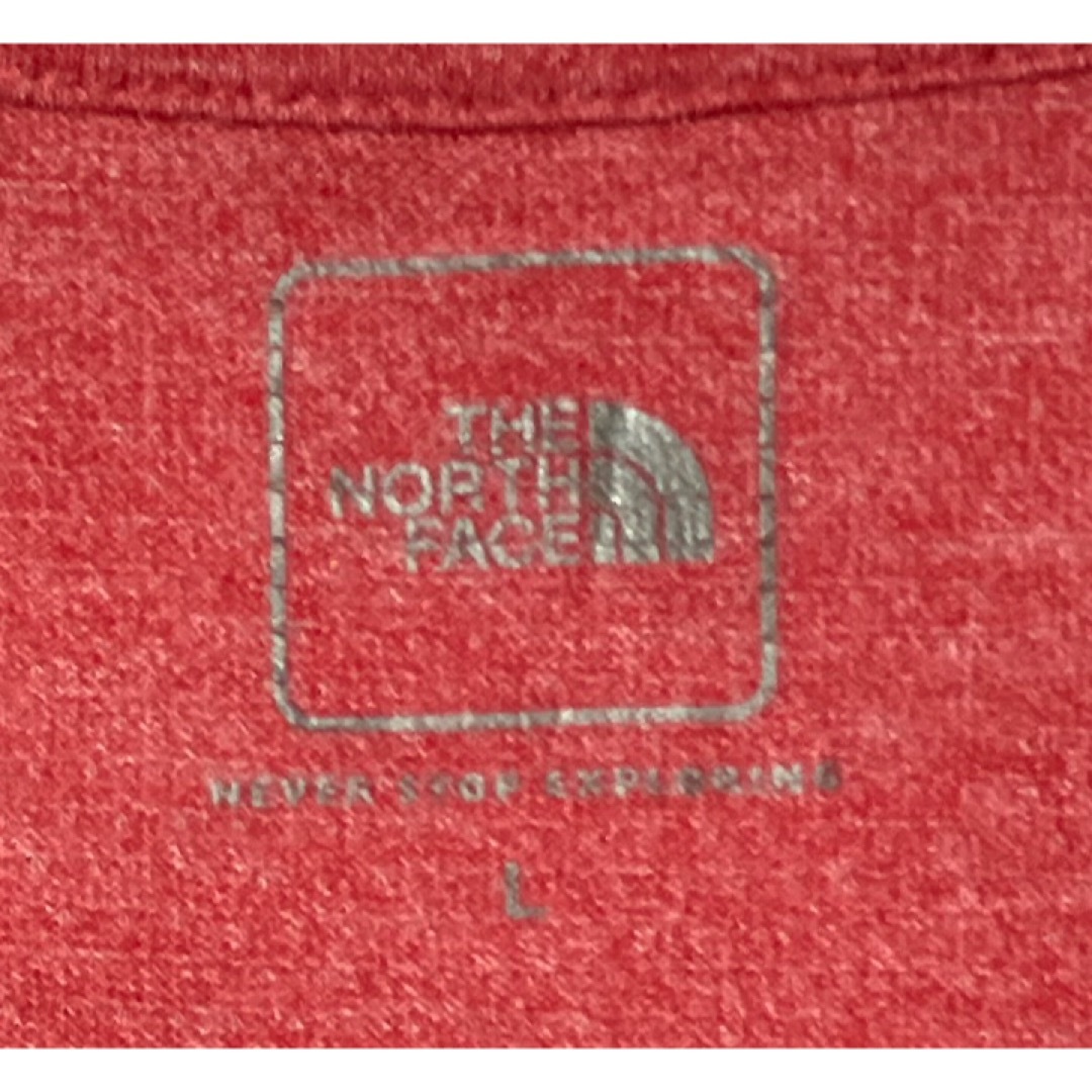 THE NORTH FACE(ザノースフェイス)のTHE NORTH FACE Tシャツ レディースL size コーラルピンク レディースのトップス(Tシャツ(半袖/袖なし))の商品写真