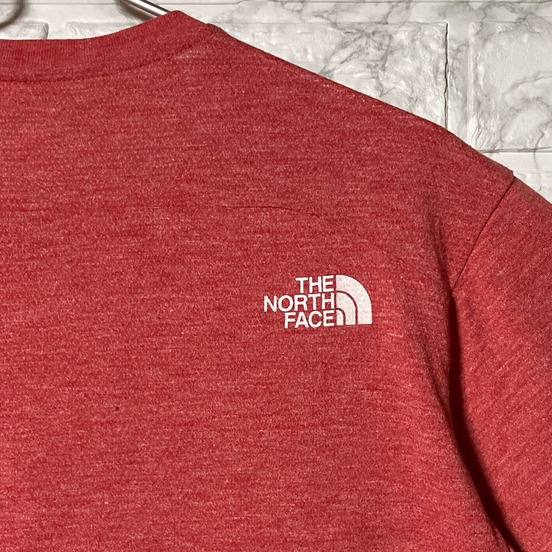 THE NORTH FACE(ザノースフェイス)のTHE NORTH FACE Tシャツ レディースL size コーラルピンク レディースのトップス(Tシャツ(半袖/袖なし))の商品写真