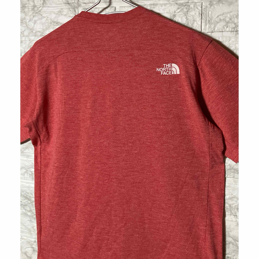 THE NORTH FACE(ザノースフェイス)のTHE NORTH FACE Tシャツ レディースL size コーラルピンク レディースのトップス(Tシャツ(半袖/袖なし))の商品写真