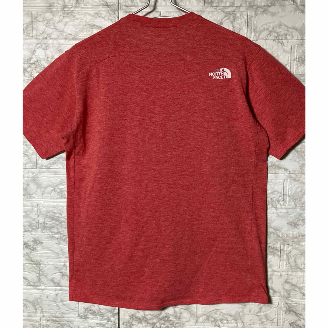 THE NORTH FACE(ザノースフェイス)のTHE NORTH FACE Tシャツ レディースL size コーラルピンク レディースのトップス(Tシャツ(半袖/袖なし))の商品写真