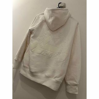 パレス(PALACE)のPALACE Calvin Klein フーディ　ホワイト S(パーカー)