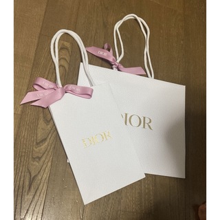 クリスチャンディオール(Christian Dior)のDior ショッパー　限定ピンクリボン付き🎀(ショップ袋)