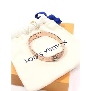 ルイヴィトン(LOUIS VUITTON)の極美品　ルイヴィトン　カフナノグラム　バングル　ブレス　Mサイズ(ブレスレット/バングル)