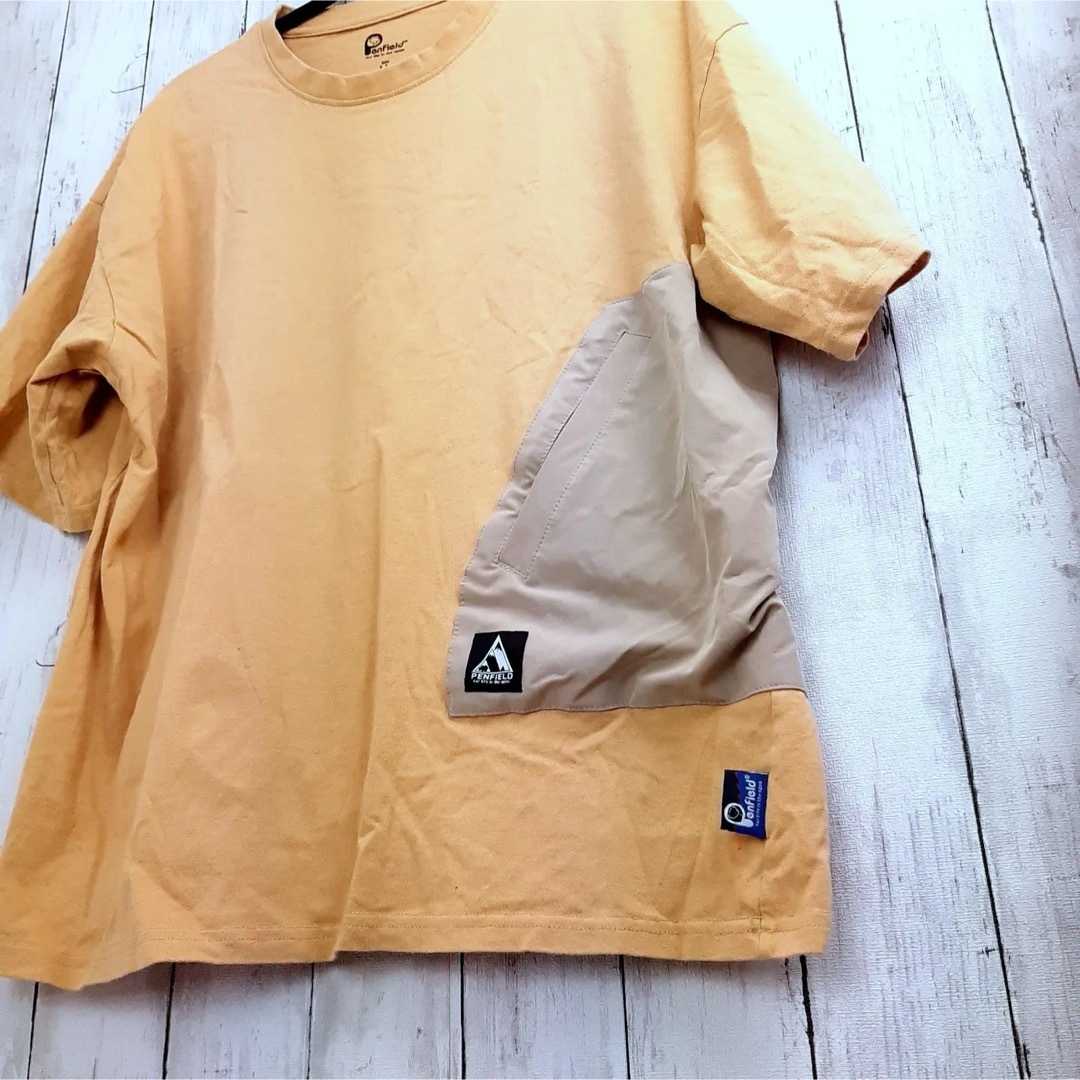 PEN FIELD(ペンフィールド)のPenfield Tシャツ イエロー系　size:LL メンズのトップス(シャツ)の商品写真