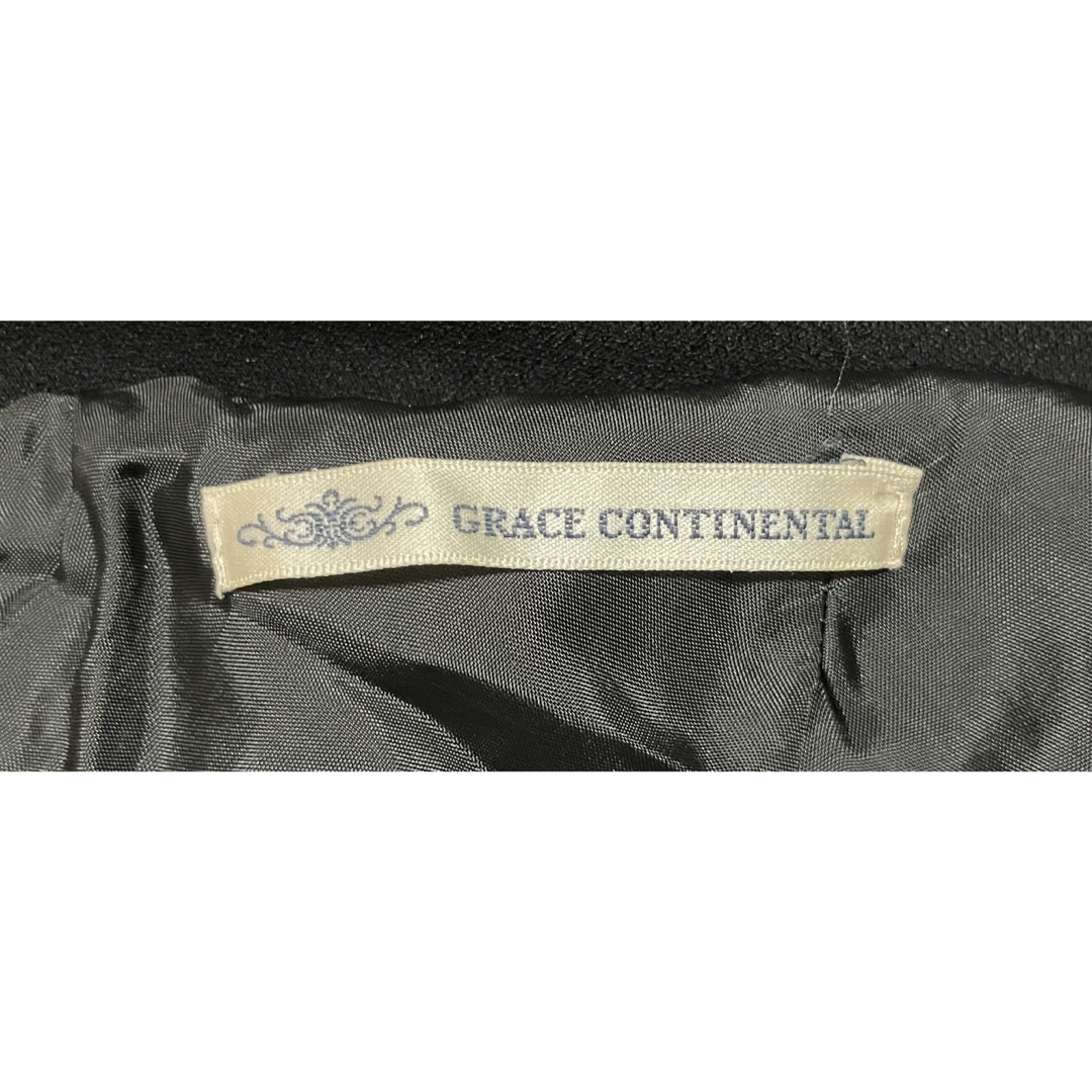 GRACE CONTINENTAL(グレースコンチネンタル)のGRACE CONTINENTAL パールリボン ワンピース レディースのワンピース(ロングワンピース/マキシワンピース)の商品写真