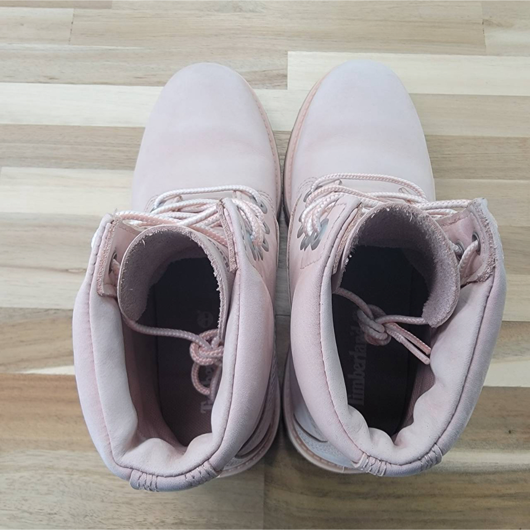 Timberland(ティンバーランド)のティンバーランド ネリー 6インチ ウォータープルーフ ブーツ ピンク 23㎝ レディースの靴/シューズ(ブーツ)の商品写真