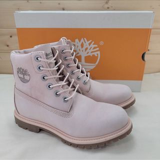 Timberland - ティンバーランド ネリー 6インチ ウォータープルーフ ブーツ ピンク 23㎝