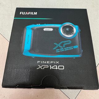 フジフイルム(富士フイルム)の新品 FUJIFILM Finepix XP140 ブルー(コンパクトデジタルカメラ)