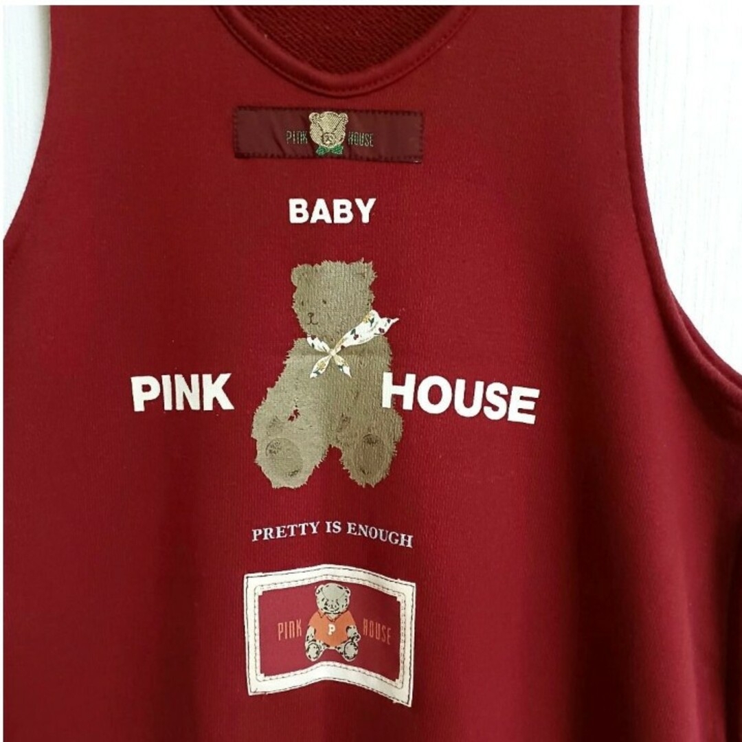 PINK HOUSE(ピンクハウス)のBABY PINK HOUSE ジャンパースカート L (120) ピンクハウス キッズ/ベビー/マタニティのキッズ服女の子用(90cm~)(ワンピース)の商品写真