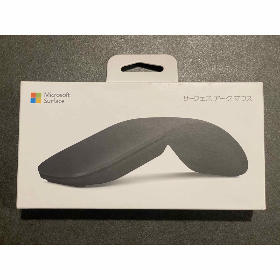 Microsoft(マイクロソフト)のsurface arc mouse アークマウス ブラック スマホ/家電/カメラのPC/タブレット(PC周辺機器)の商品写真