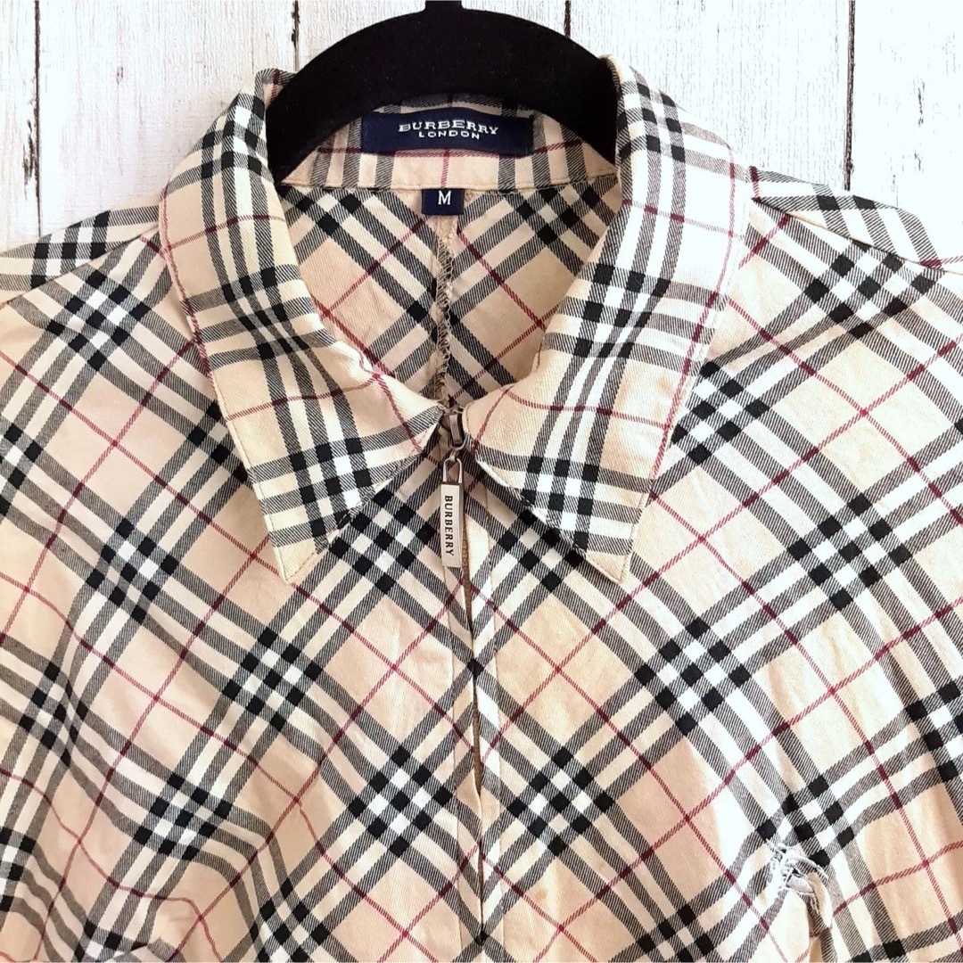 BURBERRY(バーバリー)のBurberry コットン チェックシャツ レディース M レディースのトップス(シャツ/ブラウス(長袖/七分))の商品写真