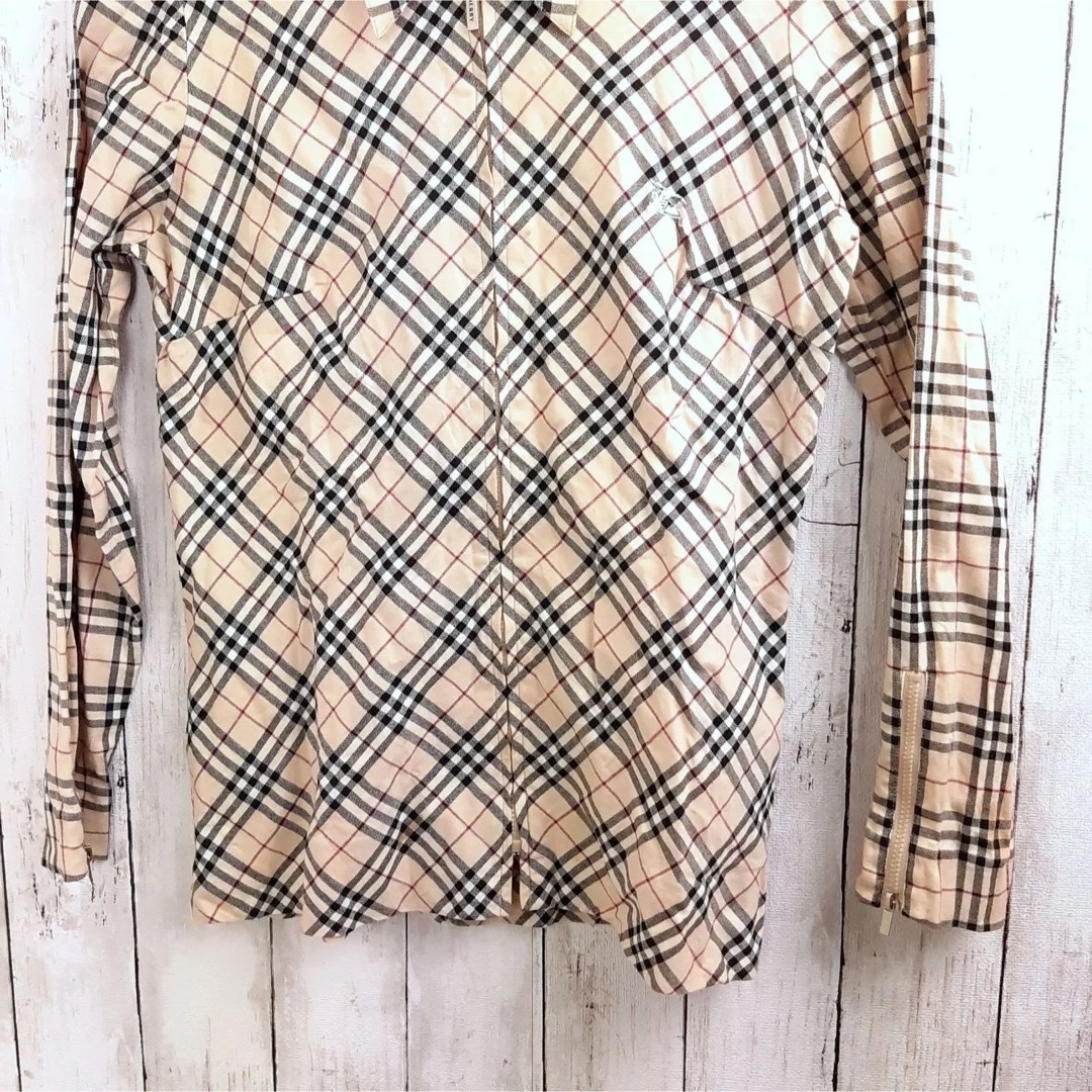 BURBERRY(バーバリー)のBurberry コットン チェックシャツ レディース M レディースのトップス(シャツ/ブラウス(長袖/七分))の商品写真